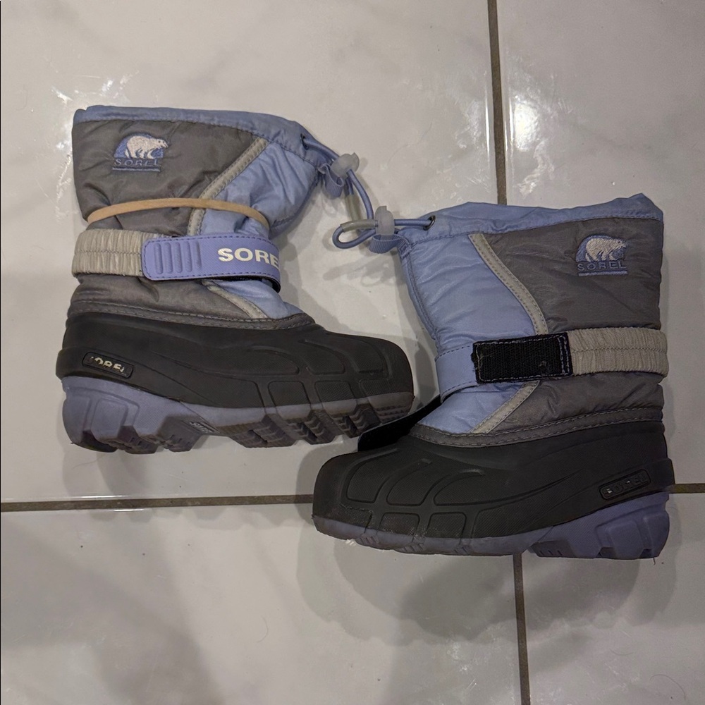 Sorel Kids' Boots in Blue and Black
